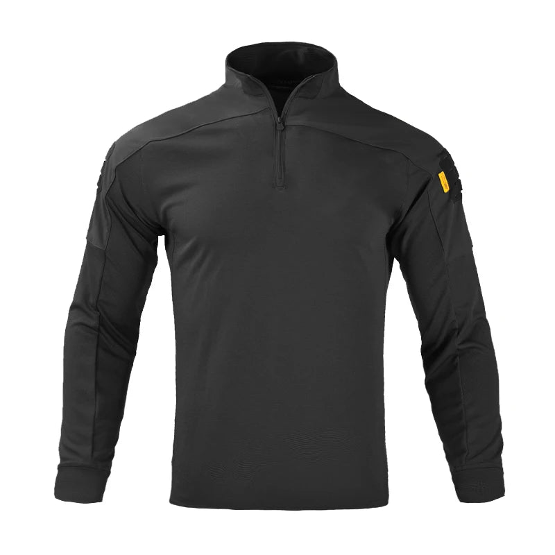 Tactical Shirts for Men Quick Drying Shirt Summer Outdoor Sports Camping T Shirt Military Hiking Breathable Hiking Long Sleeve