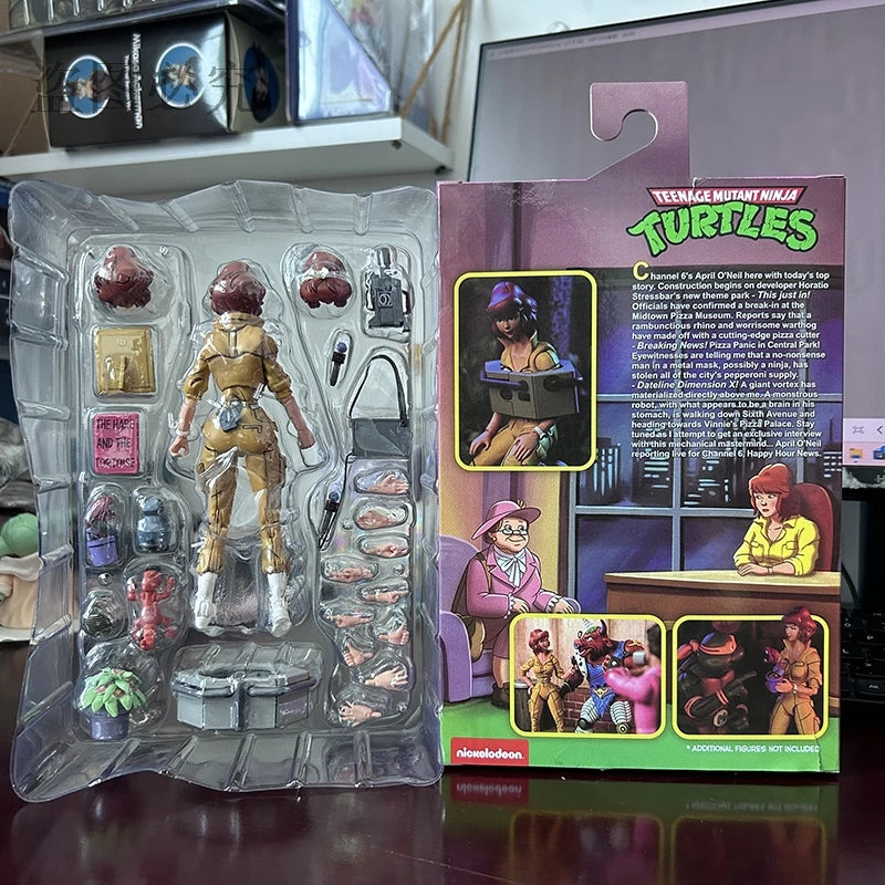 NECA Version 2.0 Yellow Clothes Female Reporter Action Figurine GK Statue Collection Model Toys Christmas Gift