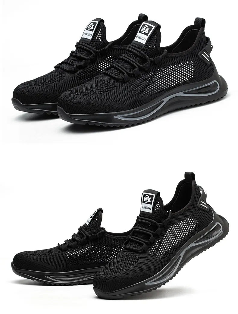 Safety Shoes Man for Work in Low Price with Steel Toe Work Wear Industrial Protection OriginalSecurity-Protection