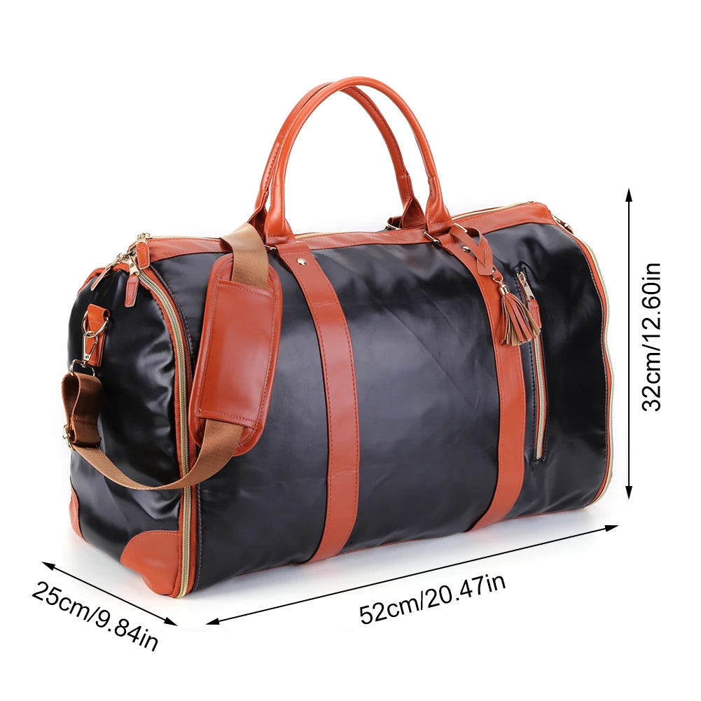 Foldable Luggage Travel Bag Gym Fitness Handbags for Women Men Outdoor Sports Shoulder Large Storage Training Long Distance Bag