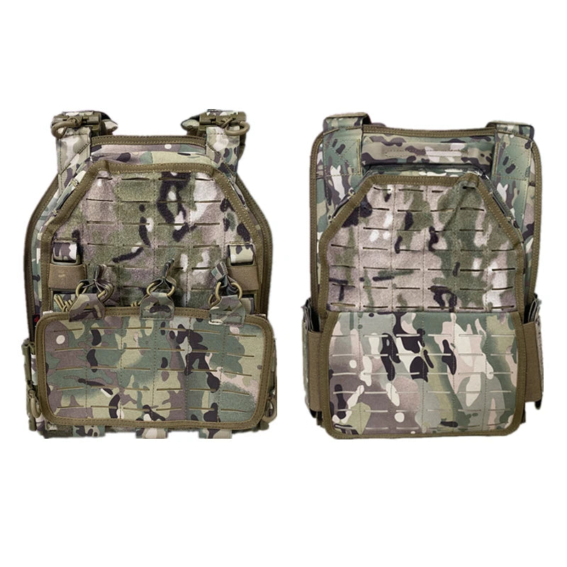 Tactical vest outdoor hunting waterproof paintball equipment Transport equipment lightweight and quickly removable laser cutting