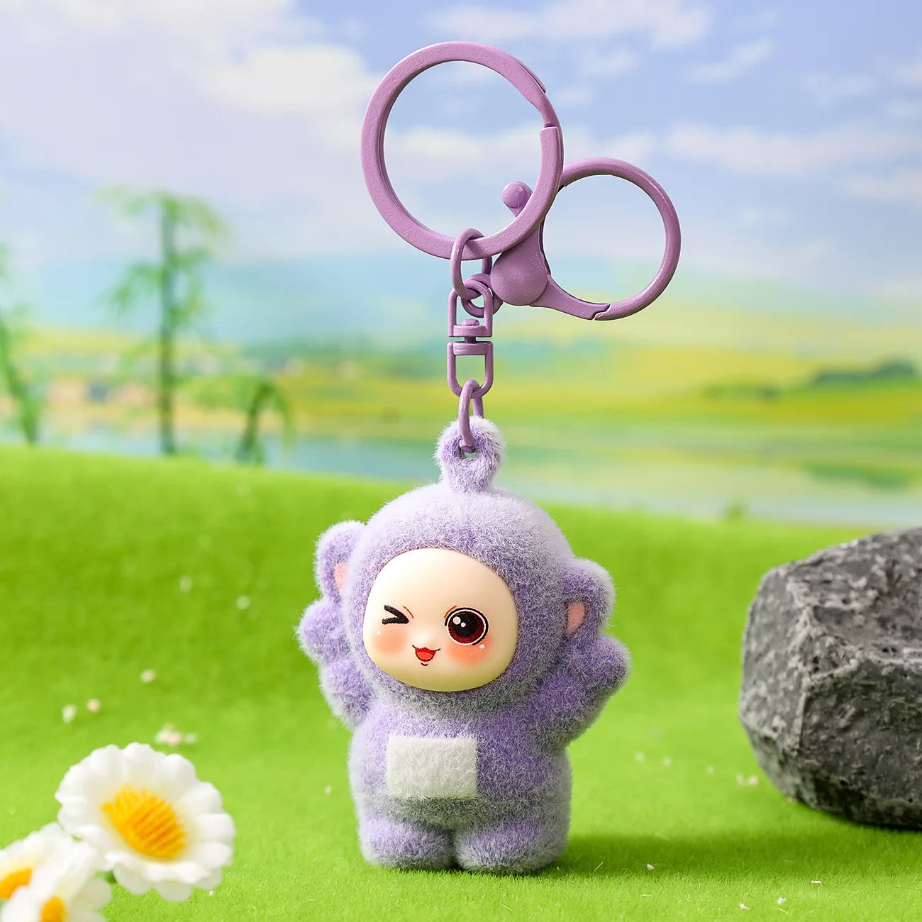 Four Color Baby Series Cartoon Keychains, Small Pendants, Trendy Children's Gifts, Cute Dolls, Couple Schoolbags And Pendants