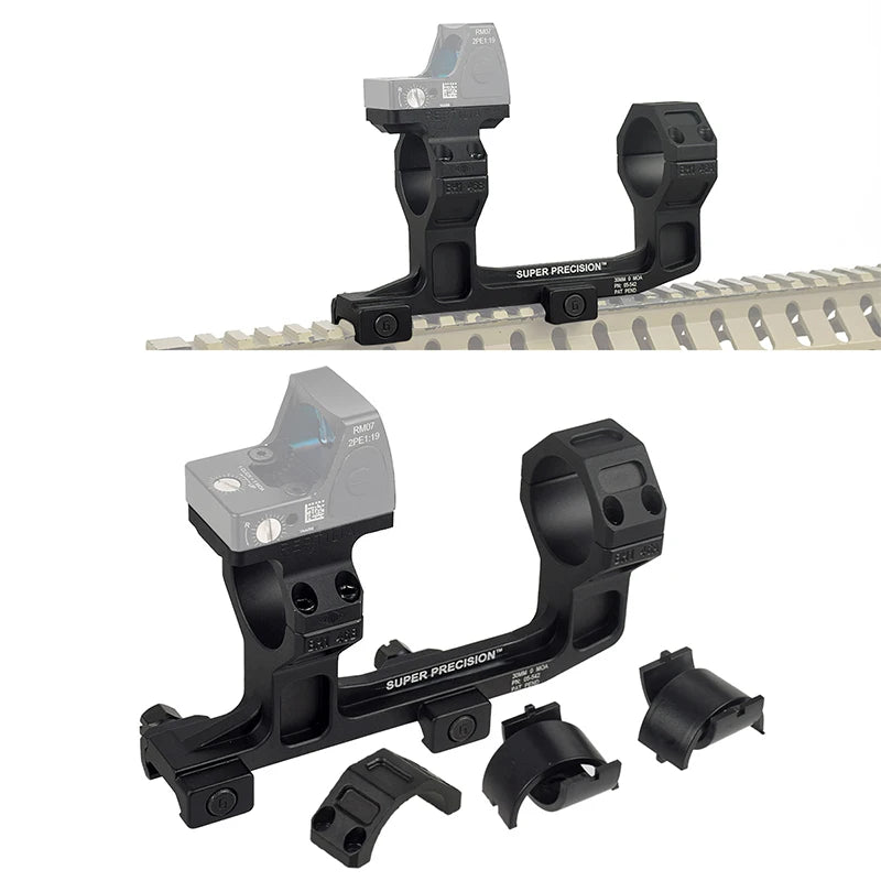 Tactical Lambul GEISSELE Rifle Scope 25.4mm 30mm Ring ROF 45 90 RAISER Mount High Low Profile Base Super Precision For AR15