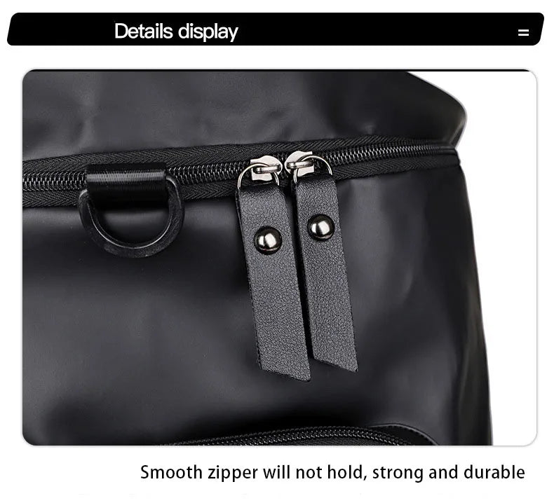 Sports Backpack, Large-Capacity Cylindrical Gym Bag, Unisex Training Bag, Dry and Wet Separation Handbag, Multi-Purpose Water-Repellent Travel Bag, Single Shoulder Crossbody Bag