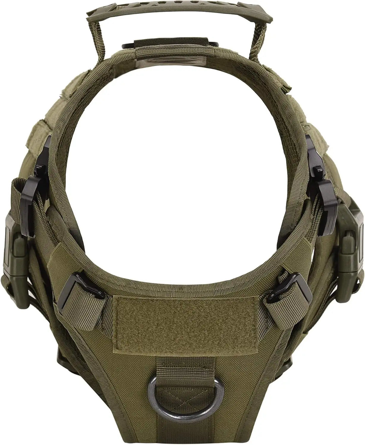Tactical Dog Harness for Large, Heavy Duty Pet with Handle, Service Vest, Adjustable Military Dog Vest for Training Walking