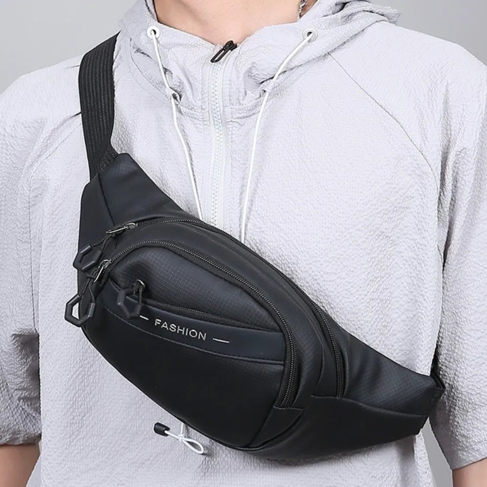 Gym Bag Multi-function Men Chest Bag Waterproof Lightweight Fanny Phone Pack Wear-resistant Belt Bag Sports Phone Bag Men Women