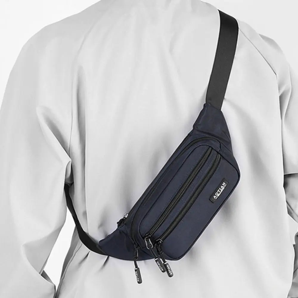 Gym Bag Large Capacity Running Waist Bags Multi-function Lightweight Sports Phone Bag Storage Waterproof Men Chest Bag Men Women