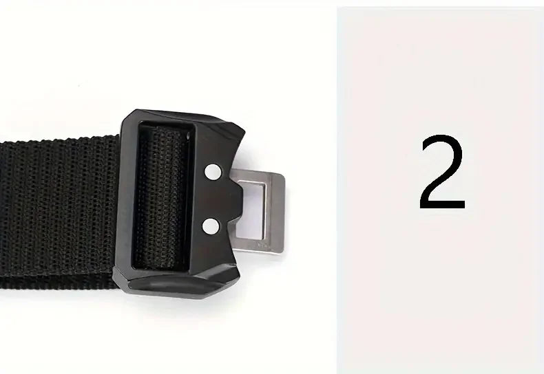 Tactical Waist Belt - Durable Automatic Buckle, Perfect for Outdoor Adventures, Unisex Accessories for Men and Women