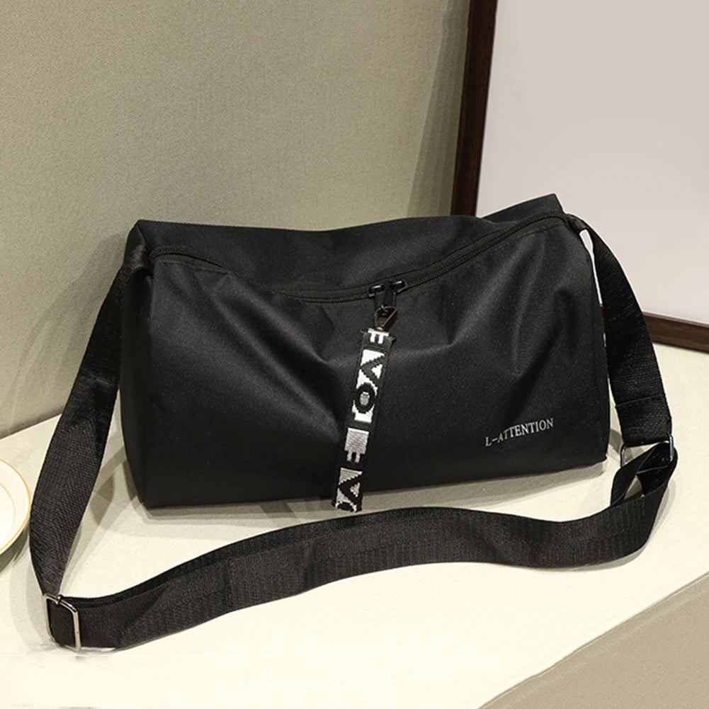 Fashion Outdoor Fitness Gym Bags Multifunction Sport Gym Storage Bag 600D Nylon Adjustable Strap for Weekend Training