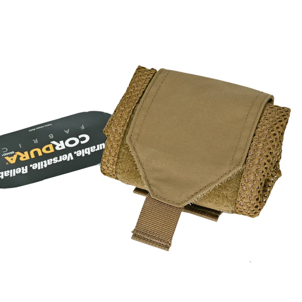 Hunting Bag Micro Folding Compact Dump Pouch Mini Foldable Mesh Bag EDC Utility Storage Outdoor Sport Camping Hiking Cordura