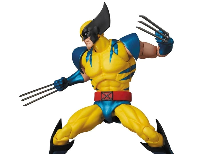 New CT Toys Mafex 96 Wolverine Figure Brown Comic X-Men Action Figure Mafex 138 Shf Anime Figurine Ko Model Toy Gifts