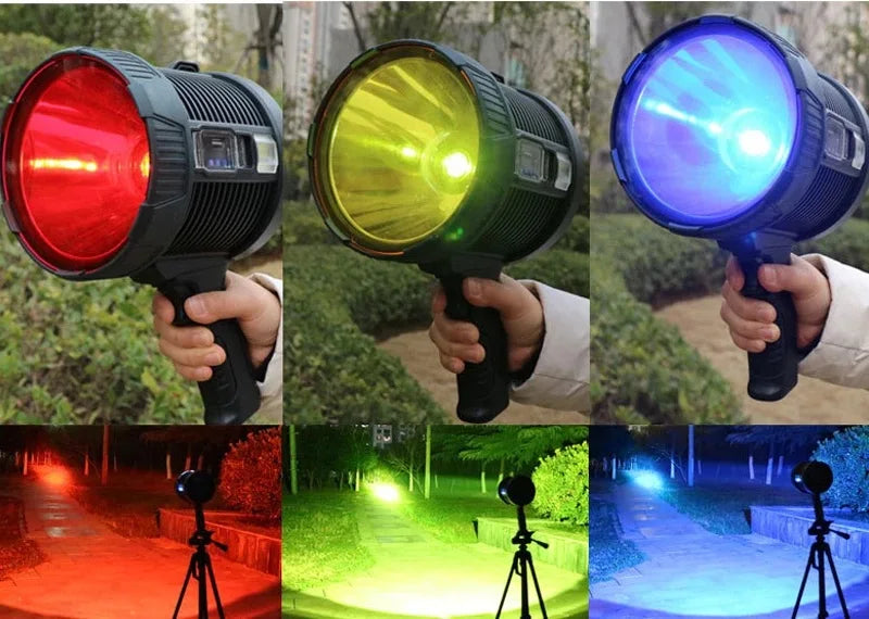 Super Powerful LED Handheld Flashlight XHP90 USB Rechargeable Torch Light 6Modes High Power Flashlight Outdoor Hunting Hand Lamp