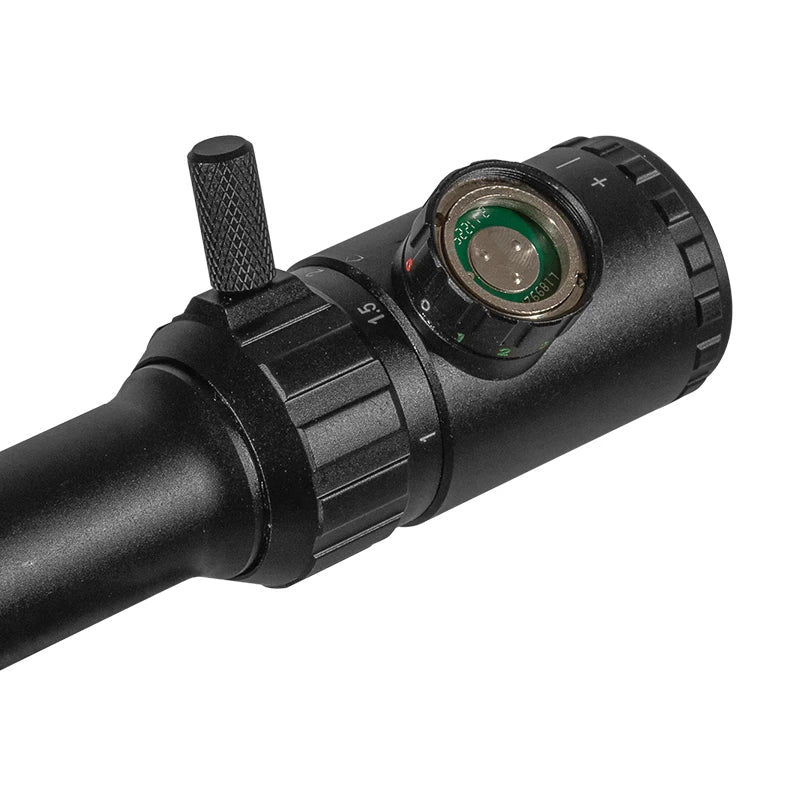 FIRE WOLF 1-4x20 Rifle Scope Green Red Illuminated Riflescope Range Finder Reticle Rifle Scope Air Rifle Optical Sight Hunting