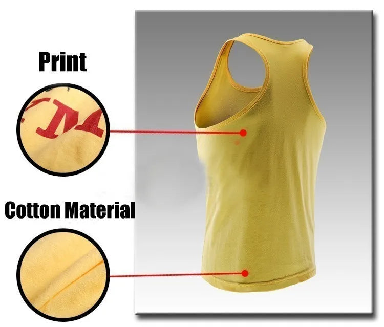Muscle Mens Bodybuilding Stringer Tank Top gym Clothing Y back Fitness sleeveless vest shirt Weightlifting singlets