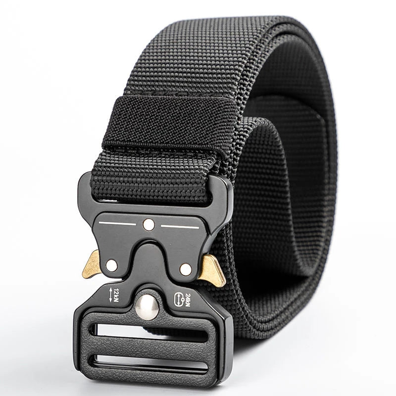 Tactical Waist Belt - Durable Automatic Buckle, Perfect for Outdoor Adventures, Unisex Accessories for Men and Women