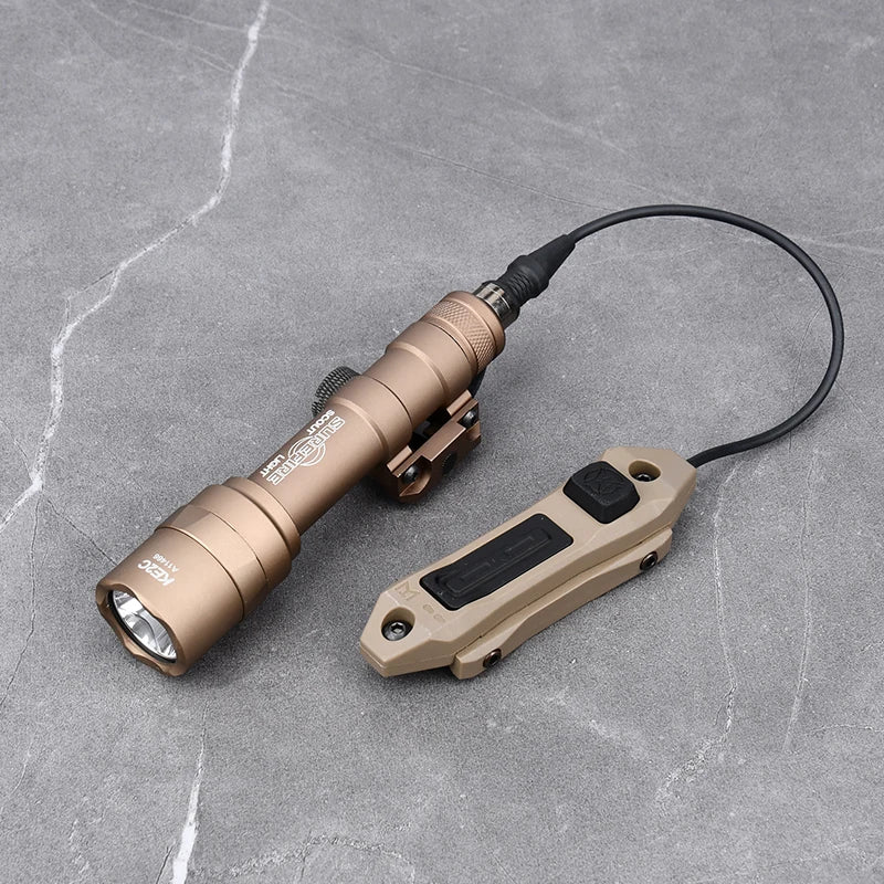 Tactical Surefir M600 M600B Flashlight Airsoft Rifle Flashlight Pistol Light Torch AR15 Hunting Weapon Gun light Pictinny Rail