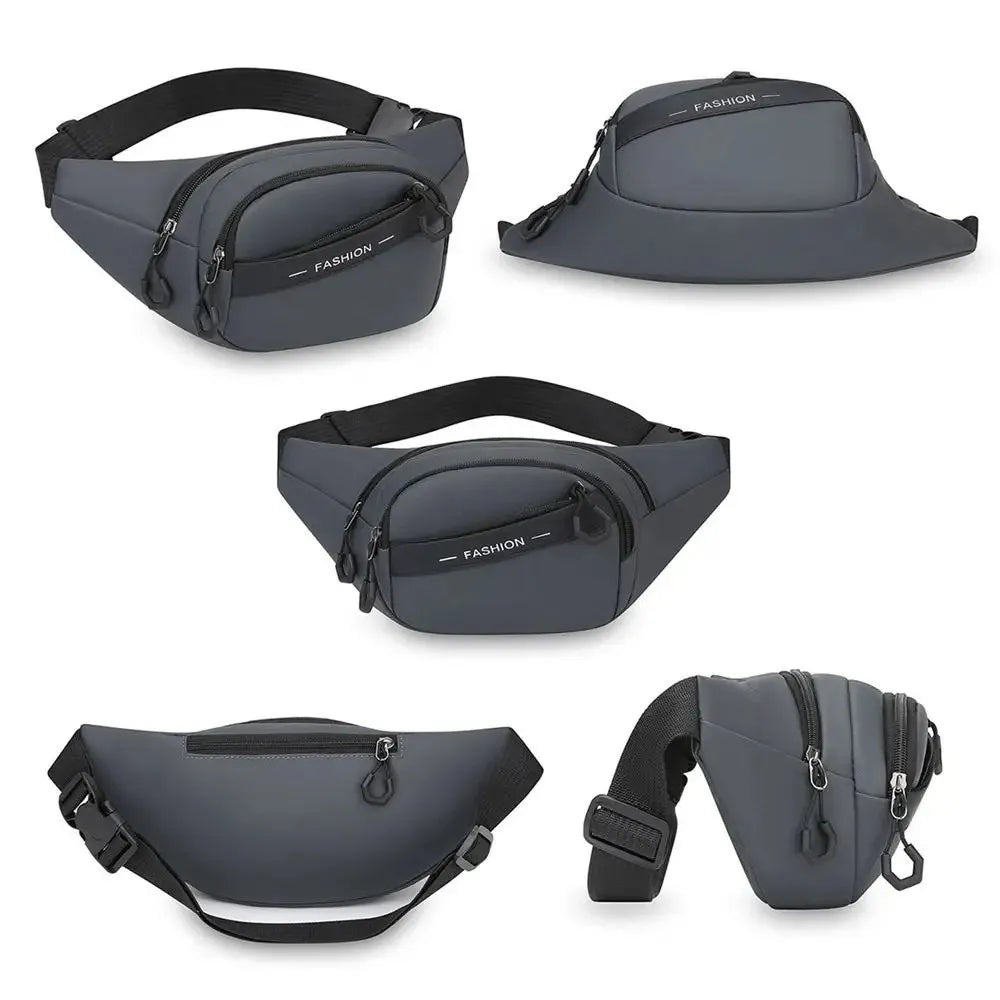 Gym Bag Multi-function Men Chest Bag Waterproof Lightweight Fanny Phone Pack Wear-resistant Belt Bag Sports Phone Bag Men Women