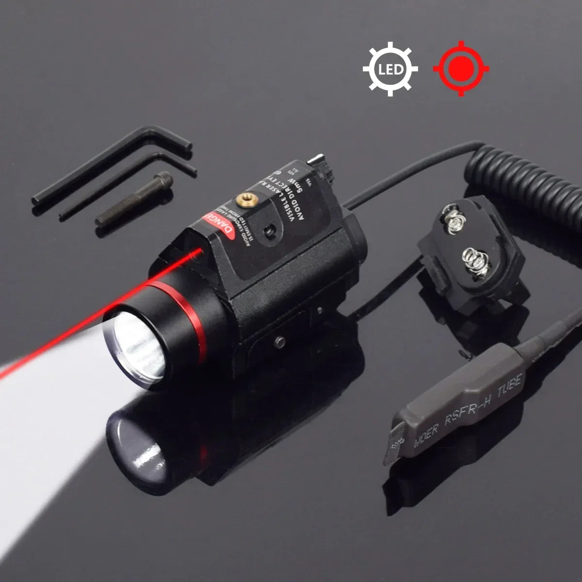 Tactical Weaponlight with Rem