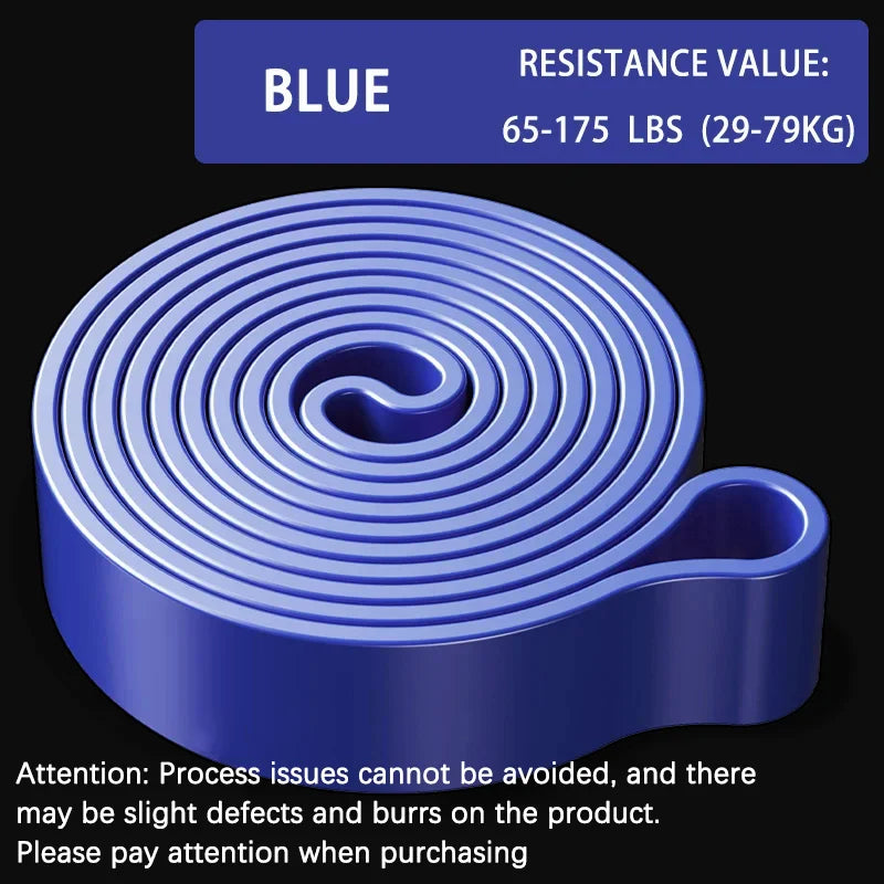 Gym Equipment Resistance Bands Elastic Fitness Bands Sport Exercise At Home Bodybuilding Rubber Leagues Portable Body Building