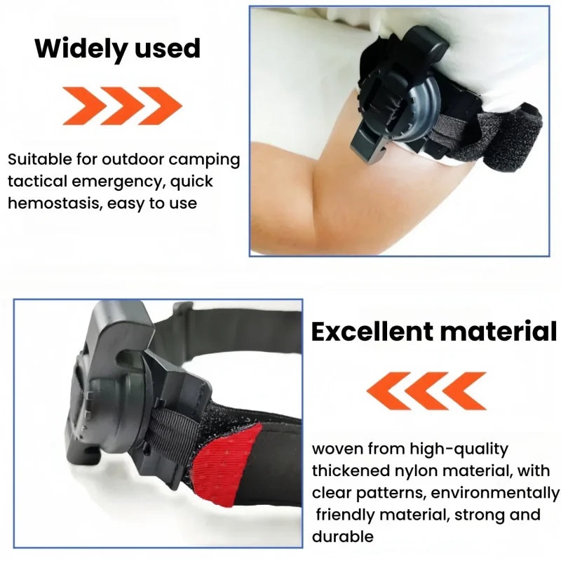 Military Tactical Tourniquet Survival Camping Gear Outdoor Emergency First Aid Kit Self Defense Safety Supplies Accessories