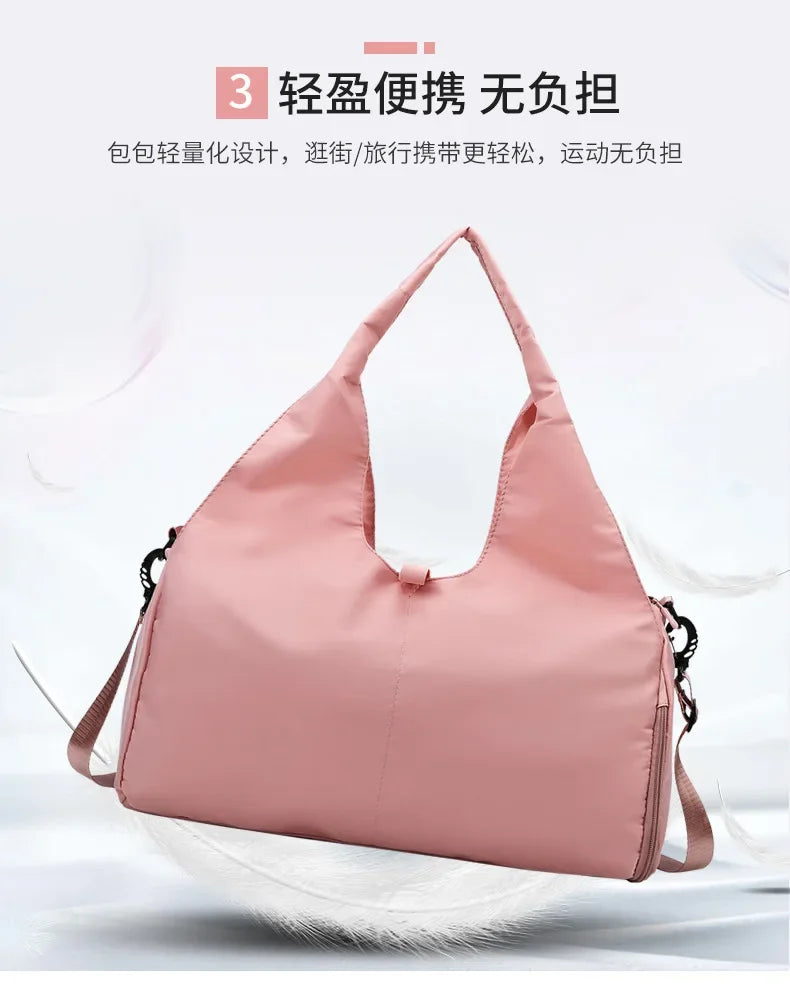 Solid Yoga Mat Bag Gym Fitness Handbags for Women Men Training Sac De Sports Travel Gymtas Nylon Outdoor Sports Tas Sporttas
