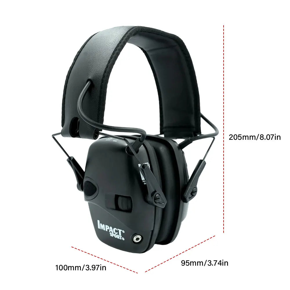 Tactical Hearing Protectors, Electronic Headphones, Hunting Sound Amplification Earmuffs, Anti Noise Ear Helmets for Shoot