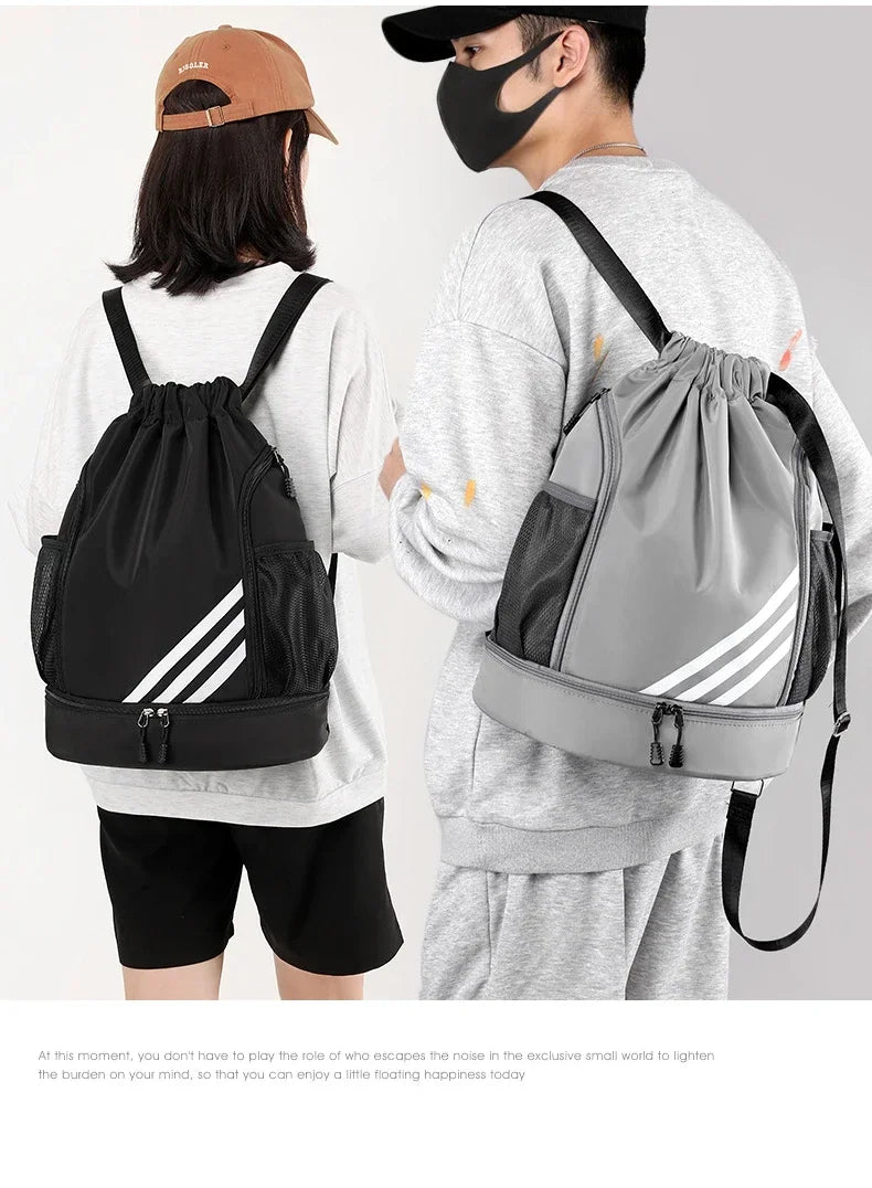 Sport Basketball Bag Travel Outdoor Swimming Fitness Gym Bags for Men Women Football Pouch Hiking Climbing Backpack mochilas sac