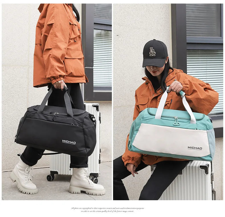 Fitness Bag Men's Gym Backpack Large Capacity Bag Sports Bags Man Woman Yoga Bag Training Waterproof Bag New Basketball Bag