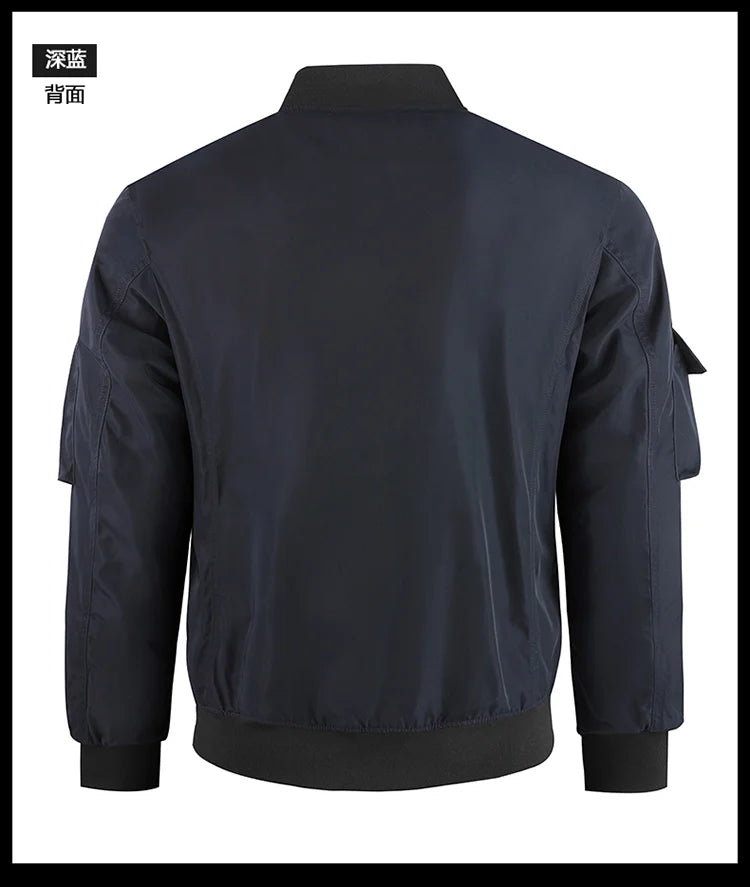 Tactical Jacket Men Autumn and Winter Casual Versatile Trend Outdoor Safari Style Cargo Coat Windproof Campus Clothing