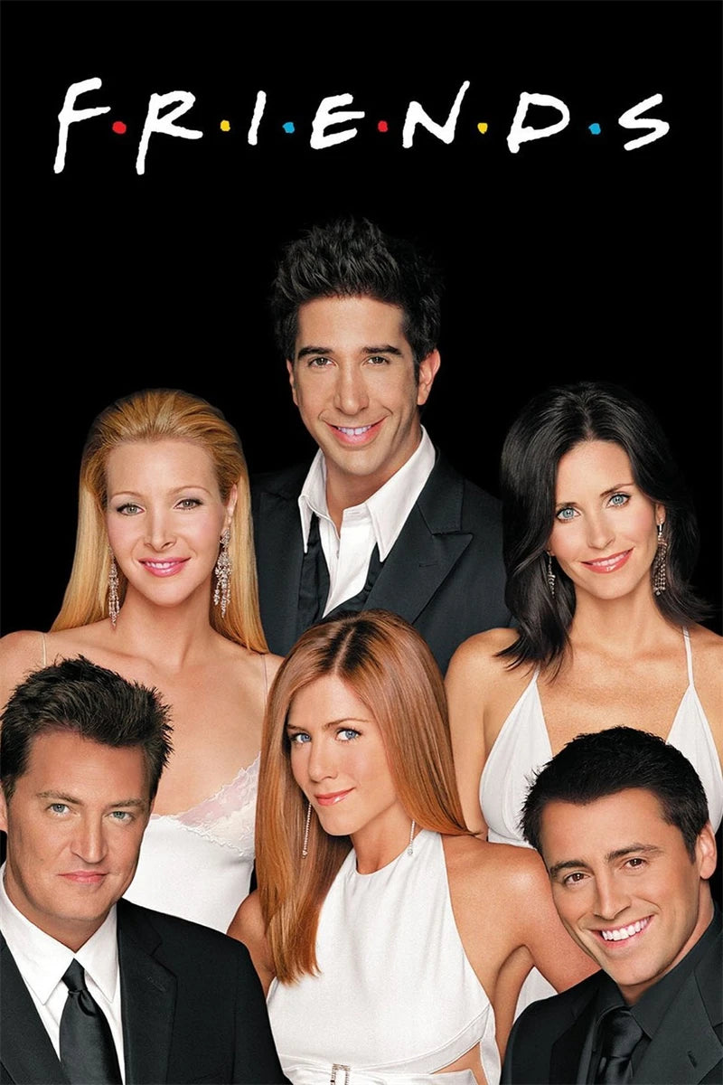 Friends Tv Show Poster Aesthetics Six of One Movie Pictures Canvas Painting For Wall Art Mural Room Decor Home Living Decoration