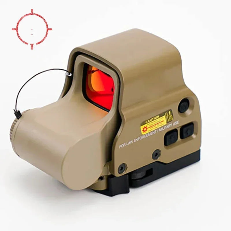 Tactical 558 G43 G33 G45 Holographic Collimator Sight Red Green Dot Sight 3X Magnifier Quick Detachable for Hunting Riflescope