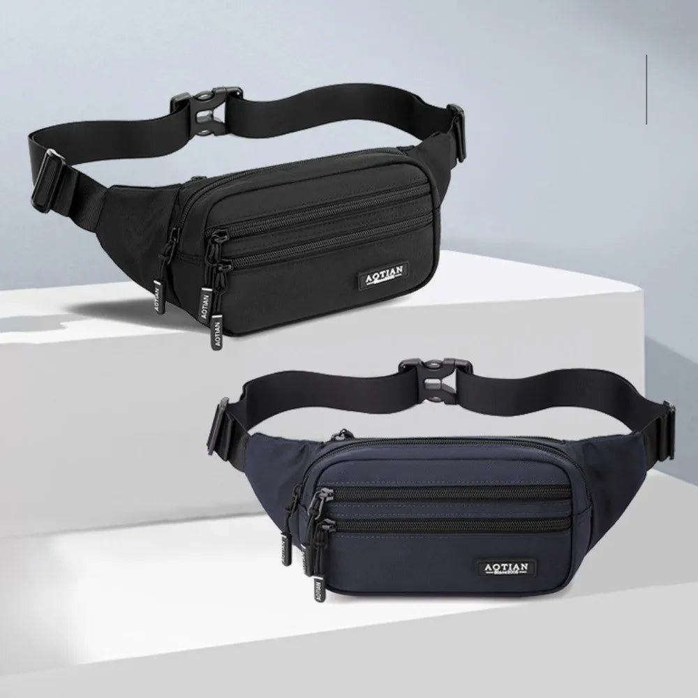 Gym Bag Large Capacity Running Waist Bags Multi-function Lightweight Sports Phone Bag Storage Waterproof Men Chest Bag Men Women