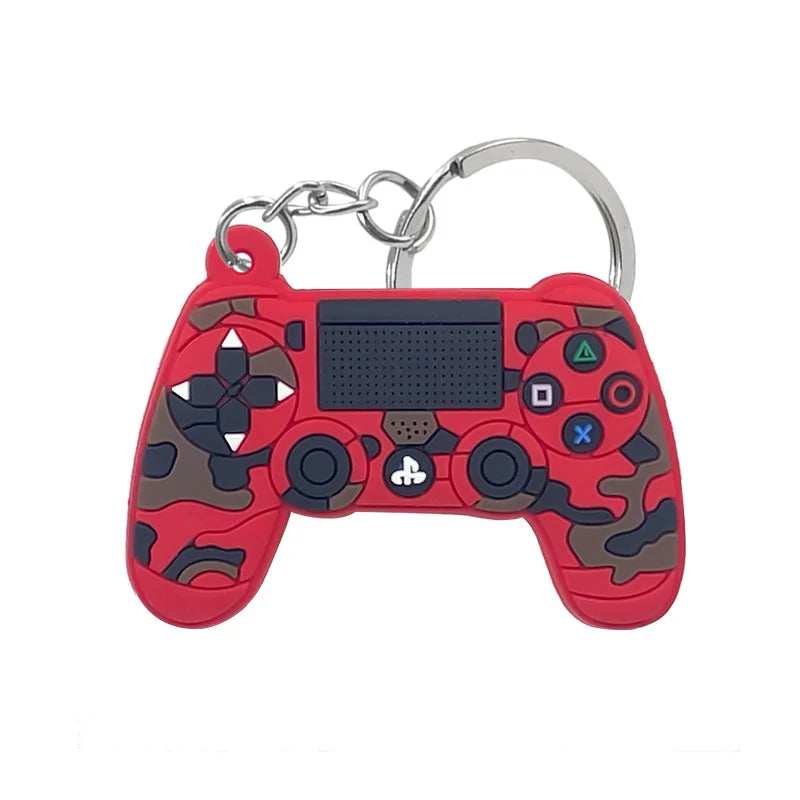 1PCS Cute keychain Gamepad Game Controller Keyring fit Car Key Accessories Children Birthday Joypad Souvenir Friends Party Gifts