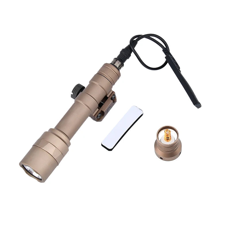 Tactical Surefir M600 M600B Flashlight Airsoft Rifle Flashlight Pistol Light Torch AR15 Hunting Weapon Gun light Pictinny Rail