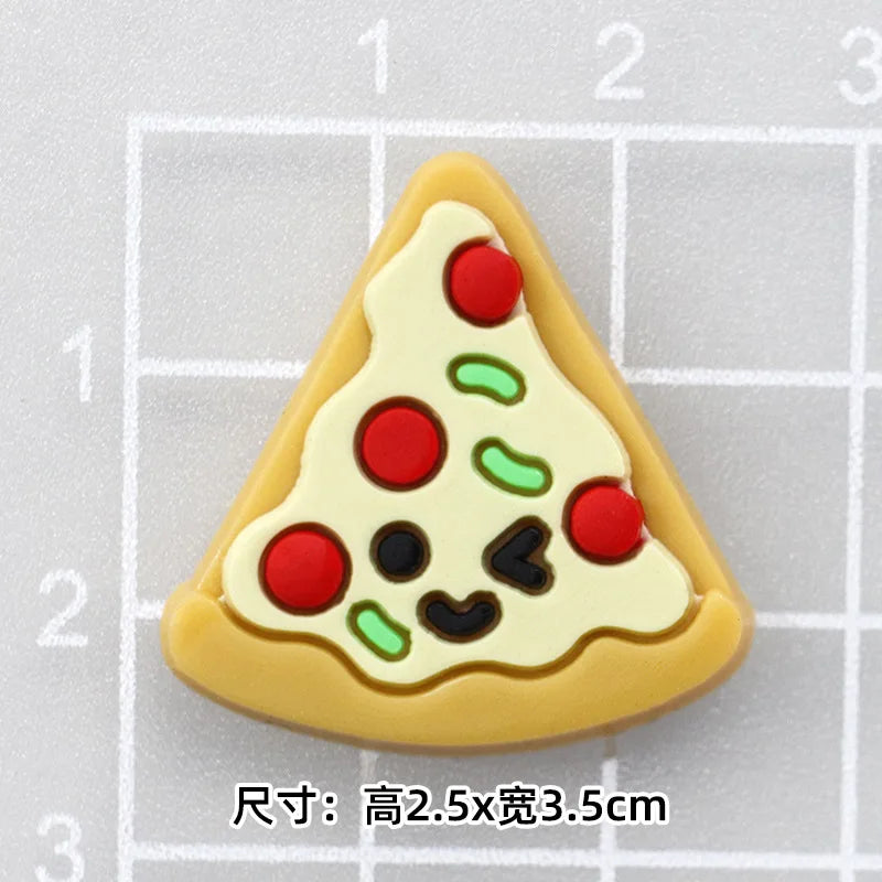 MINISO Dynamic Tom and Jerry set Food Theme for Cute Cartoon Shoe Charms Decoration Accessories for Classic Clog X-mas Gifts
