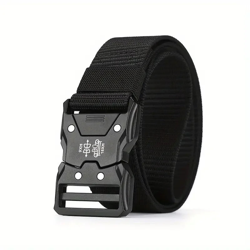 Tactical Waist Belt - Durable Automatic Buckle, Perfect for Outdoor Adventures, Unisex Accessories for Men and Women