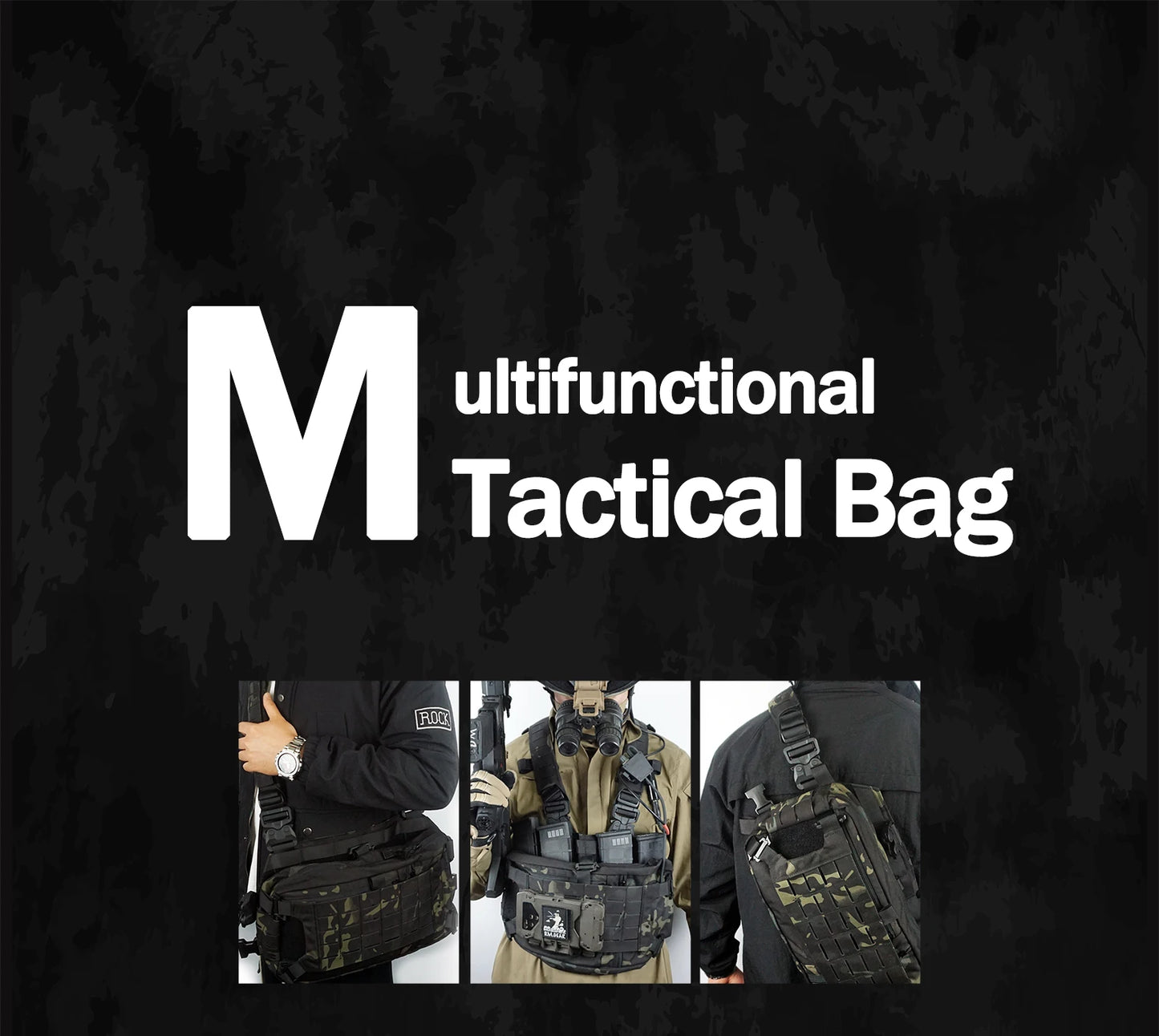 Tactical Backpack 421X Chest Bag Sports Bags Hunting Gear Men and Women Airsoft Shoulder Sling Accessory Camping Accessories