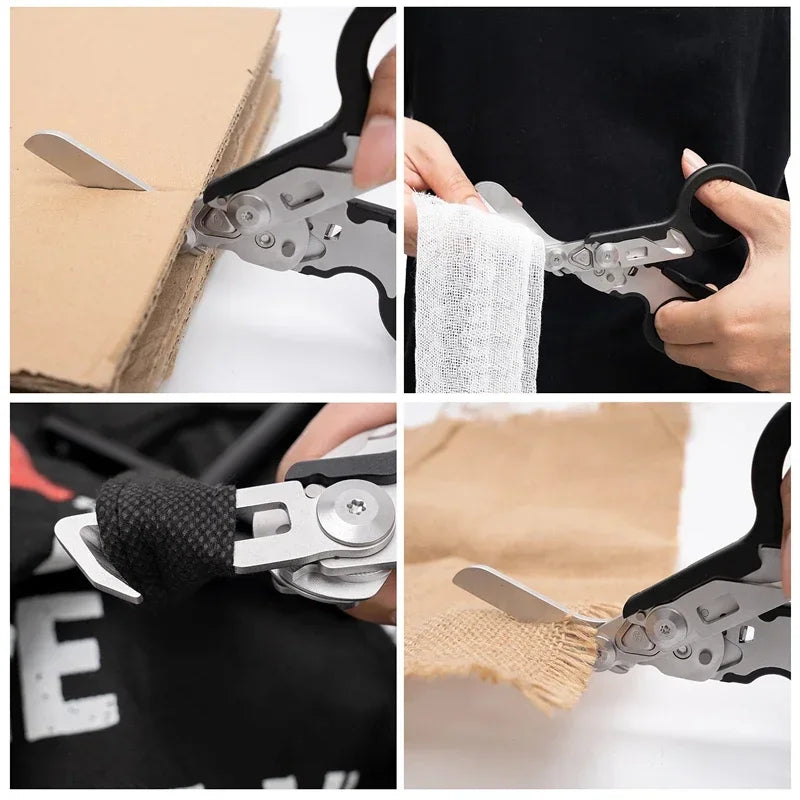 Tactical Multifunction Scissor For Leatherman Raptors First Aid Expert Folding Scissors Outdoor Survival Tool Combination Gadget