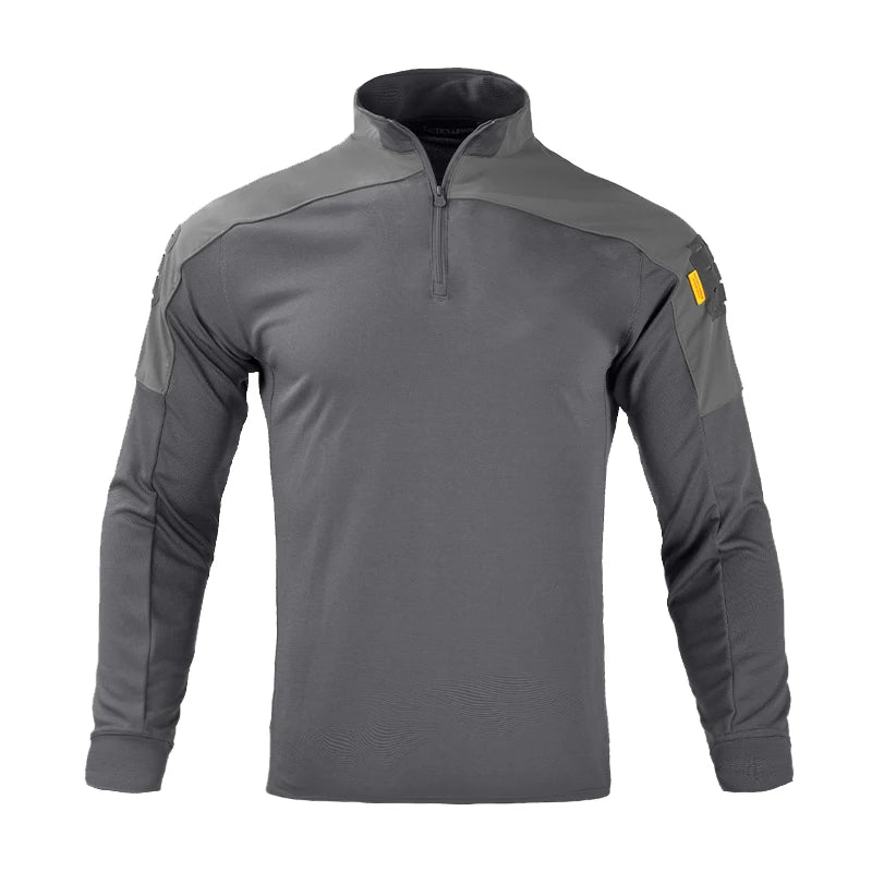Tactical Shirts for Men Quick Drying Shirt Summer Outdoor Sports Camping T Shirt Military Hiking Breathable Hiking Long Sleeve