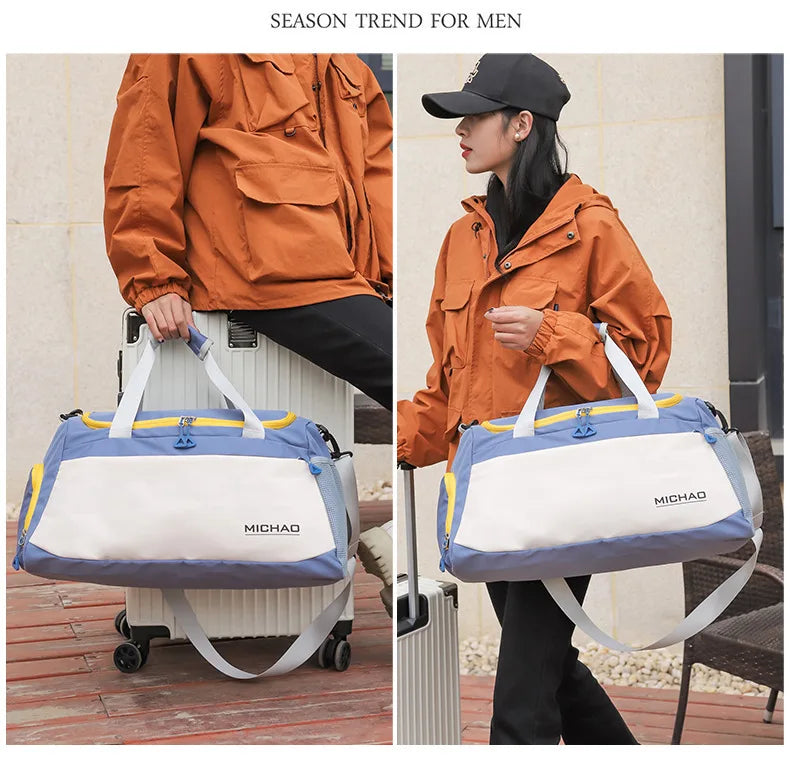 Fitness Bag Men's Gym Backpack Large Capacity Bag Sports Bags Man Woman Yoga Bag Training Waterproof Bag New Basketball Bag
