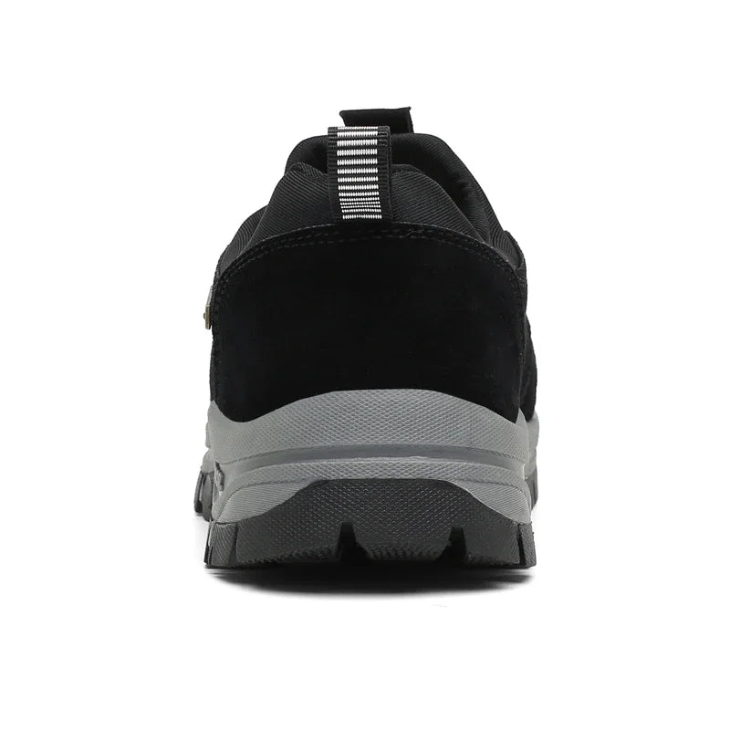Outdoor Shoe Men Sneakers Sping Slip On Casual Men Shoes Breathable Suede Leather Shoe Anti-skid Walking Shoe Hot Sale Footwear