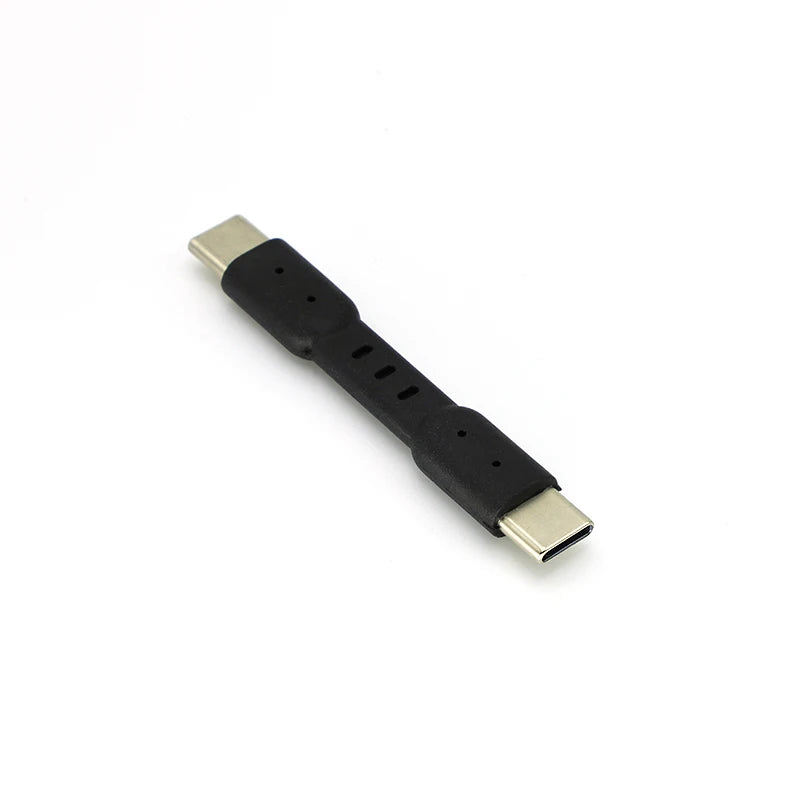 Short Type-C to Type-C data cable sound card adapter with OTG function file transfer function Synchronous Charging Cable adapter