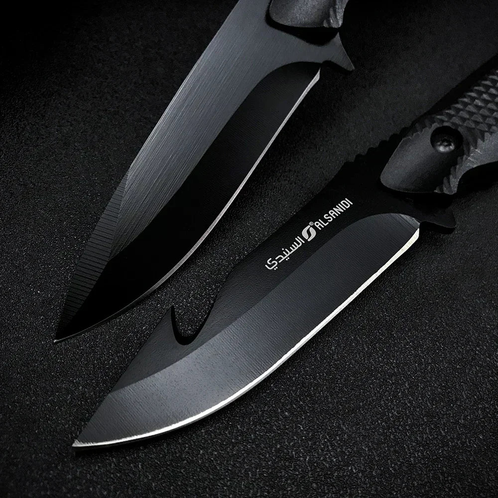 Hunt Straight Knife Outdoor Fixed Blade ABS Handle Rescue EDC Hunting Self Defense Jungle Survival Multifunctional