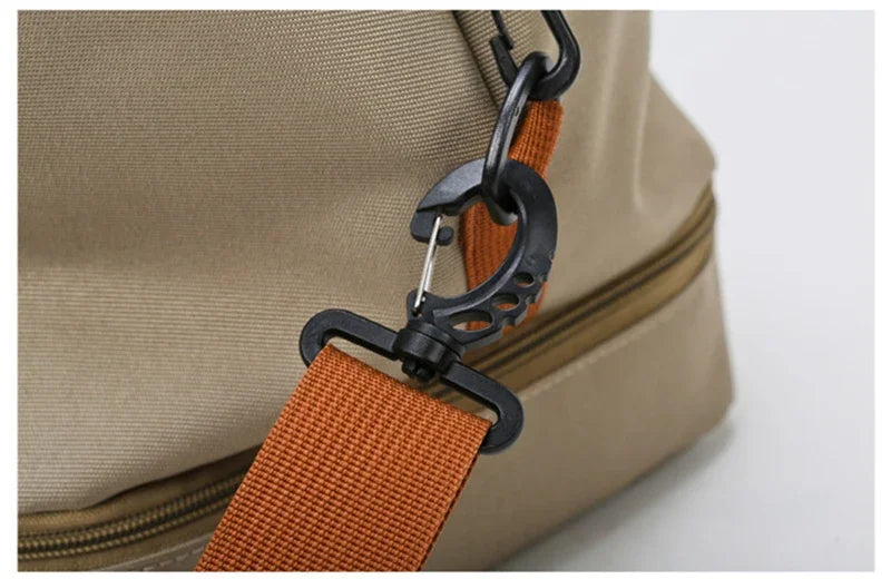 Large Capacity Fitness Bag Travel Bag Waterproof Sports Gym Bag Portable Luggage for Men Women Short Distance gym and travel bag