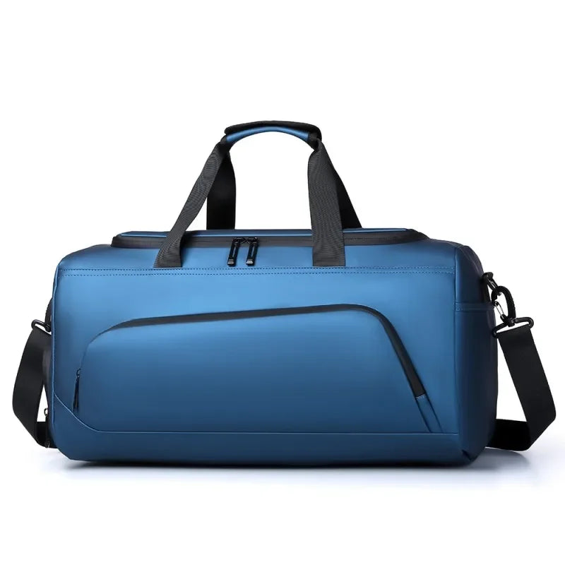 Sports Gym Bag Large Capacity Handbag Portable Travel Duffel Bag, Multi-compartment with Shoes Storage,Perfect for Vacation,Gym