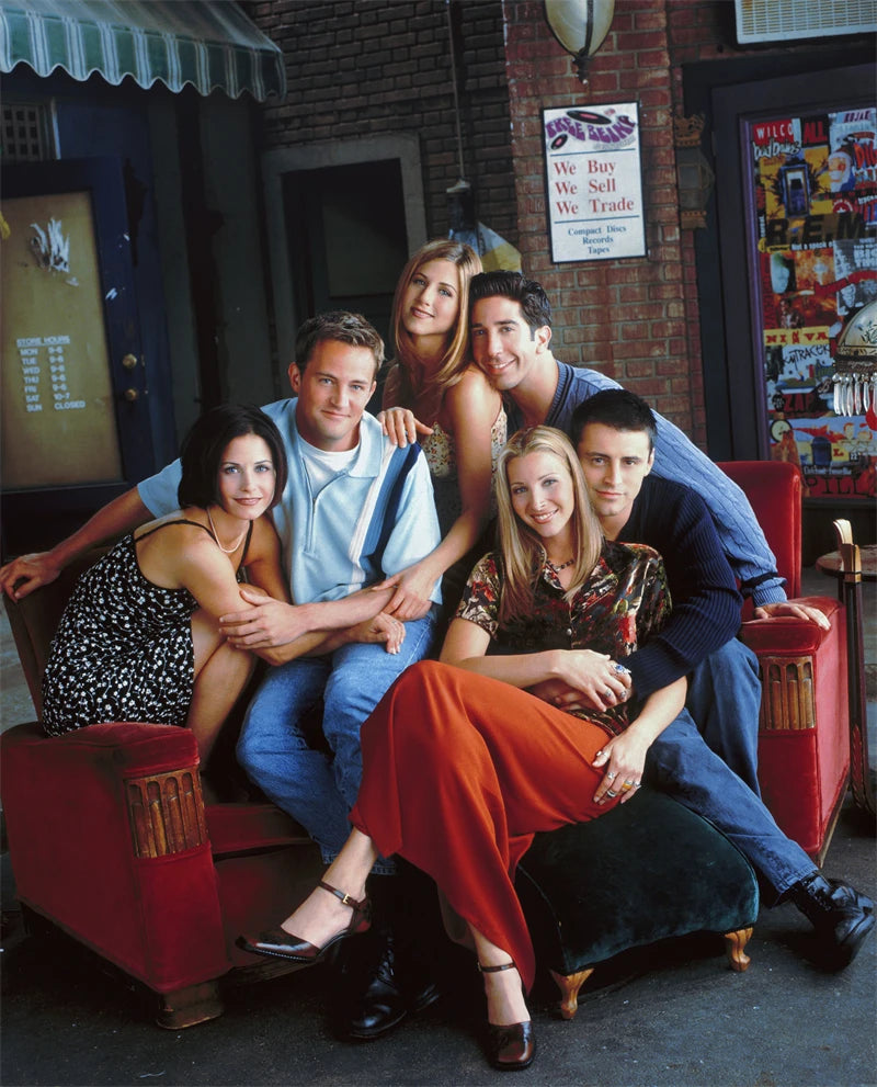 Friends Tv Show Poster Aesthetics Six of One Movie Pictures Canvas Painting For Wall Art Mural Room Decor Home Living Decoration