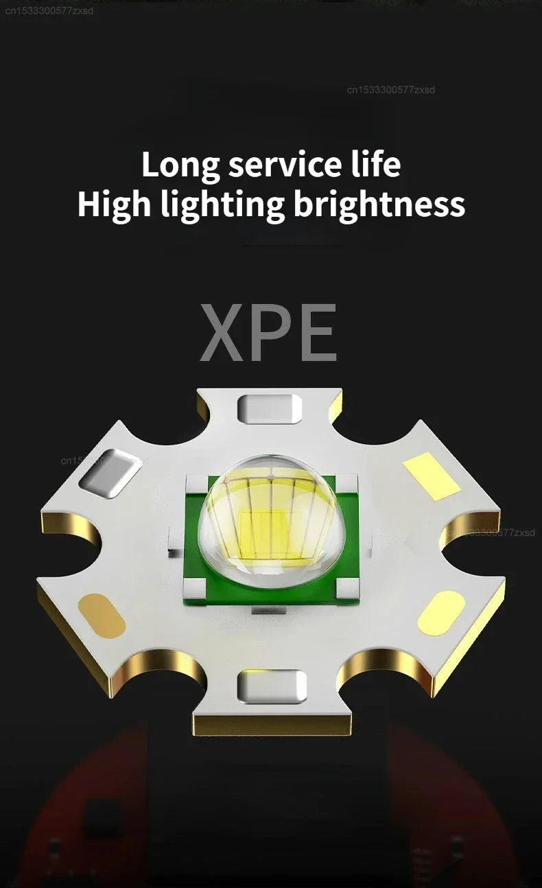Xiaomi Strong Lighting ABS Flashlamp Charging Portable Outdoor Mini Flashlight Camping Hanging Telescopic Focus COB Side Lamp