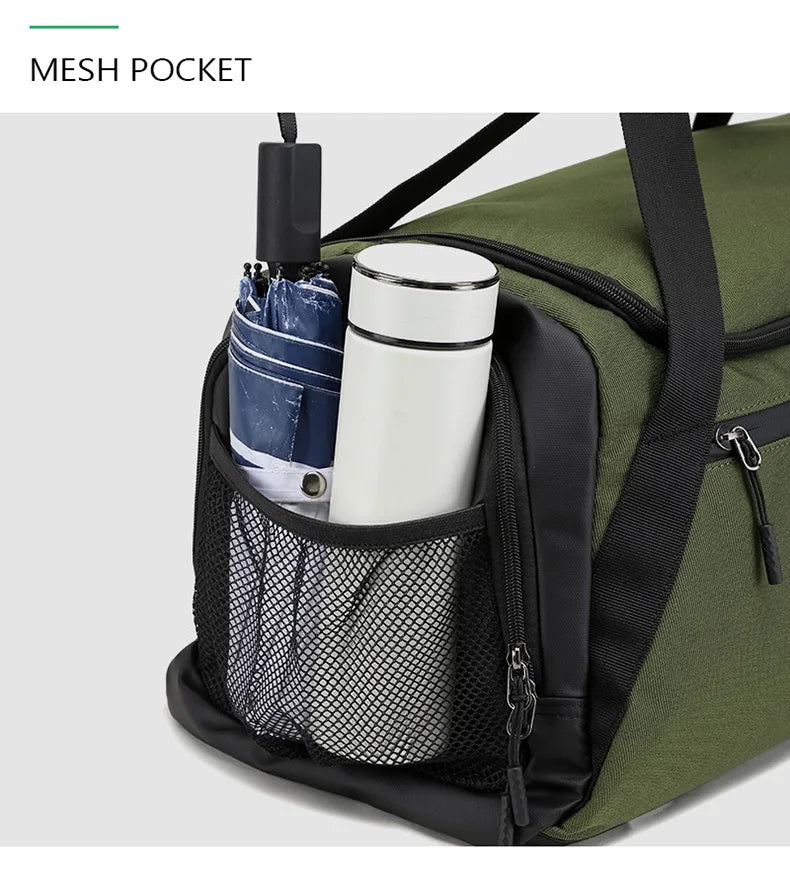 Outdoor Gym Bag For Men Women Dry Wet Separate Fitness Training Travelling Handbag Multifunction Sports Bags With Shoes XA260L