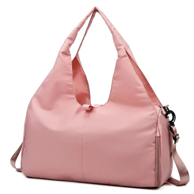 Solid Yoga Mat Bag Gym Fitness Handbags for Women Men Training Sac De Sports Travel Gymtas Nylon Outdoor Sports Tas Sporttas