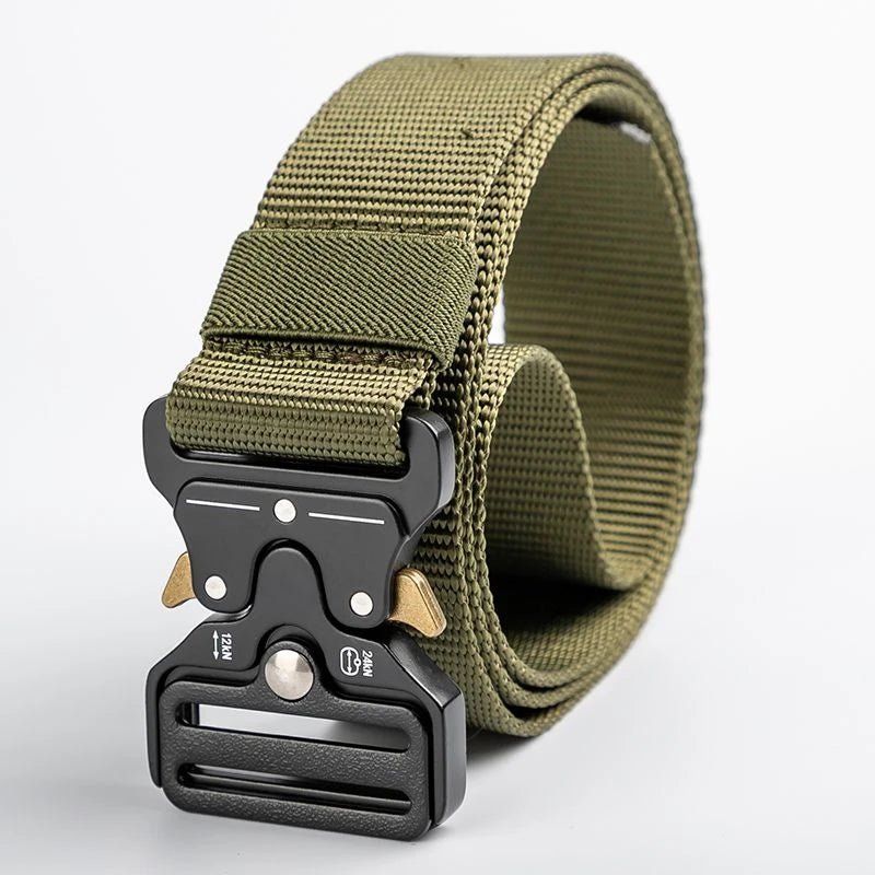 Tactical Waist Belt - Durable Automatic Buckle, Perfect for Outdoor Adventures, Unisex Accessories for Men and Women